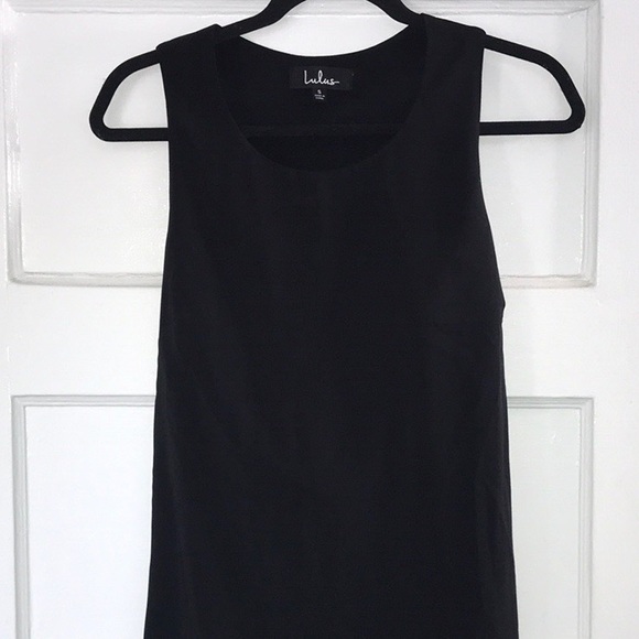 Lulu’s Black Tank Shift Dress - Picture 4 of 7